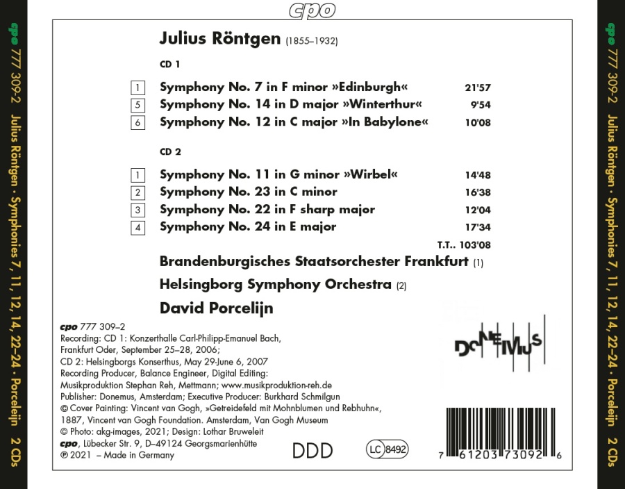 Röntgen: Symphonies 7, 11, 12, 14 & 22 - 24 - slide-1