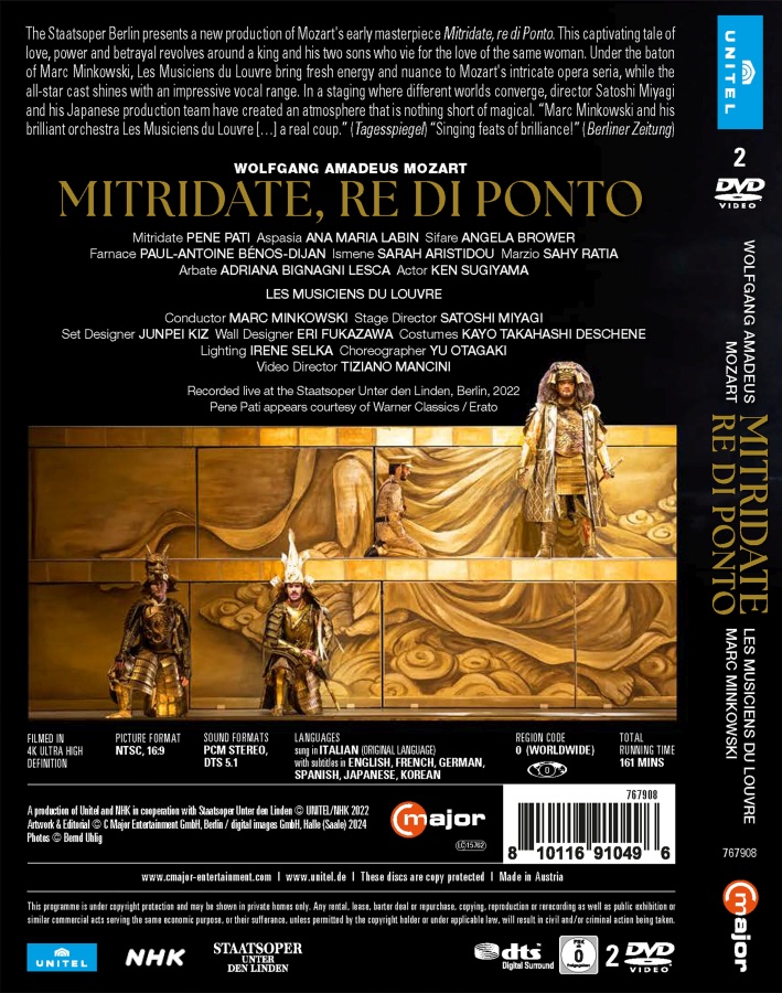 Mozart: Mitridate, re di Ponto (DVD) - slide-1