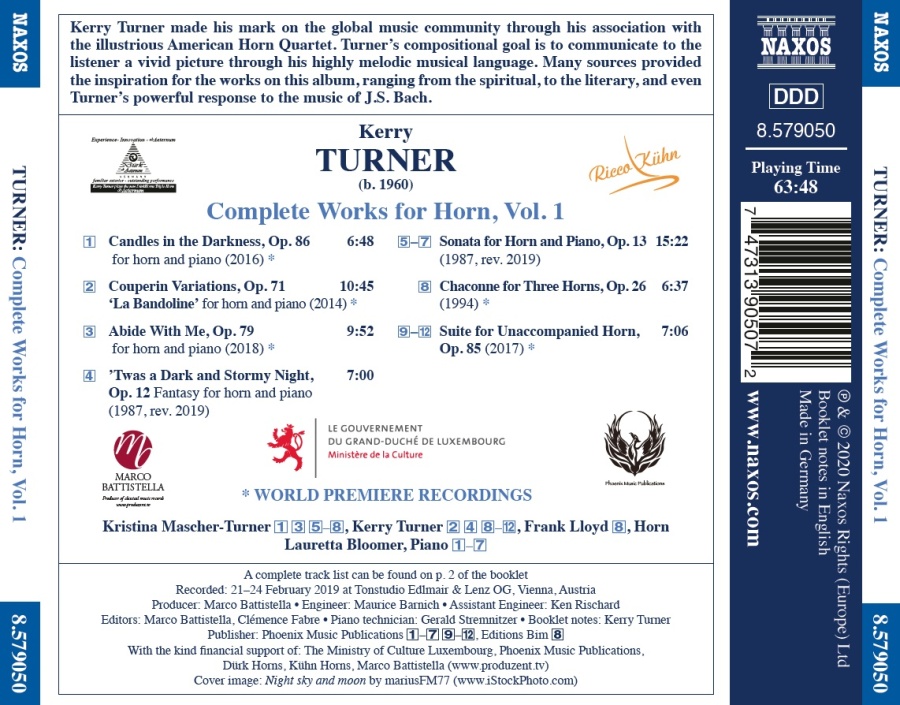 Turner: Works for Horn Vol. 1 - slide-1