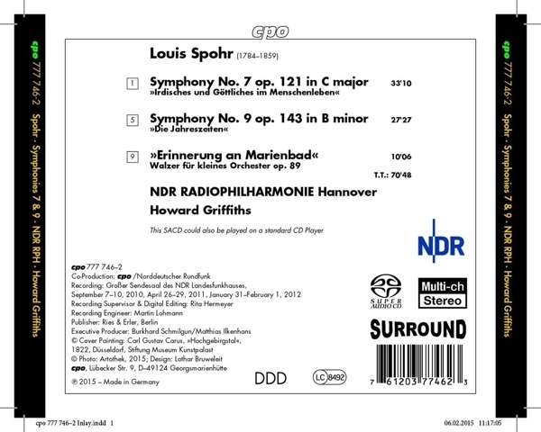 Spohr: Symphonies 7 & 9 - slide-1