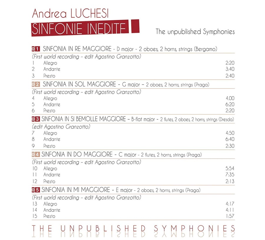 Luchesi: The unpublished Symphonies - slide-1
