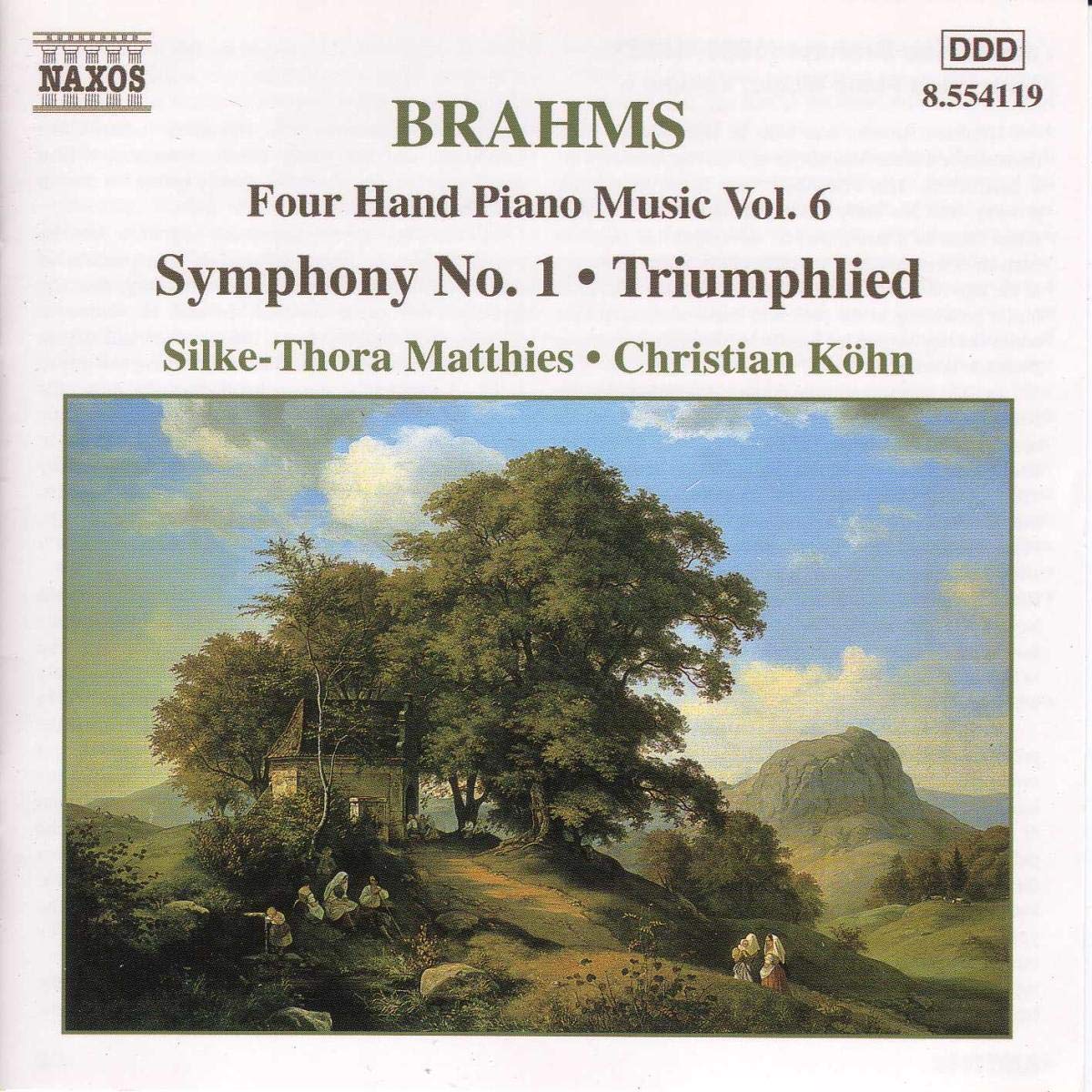 BRAHMS: Four Hand Piano Music vol. 2