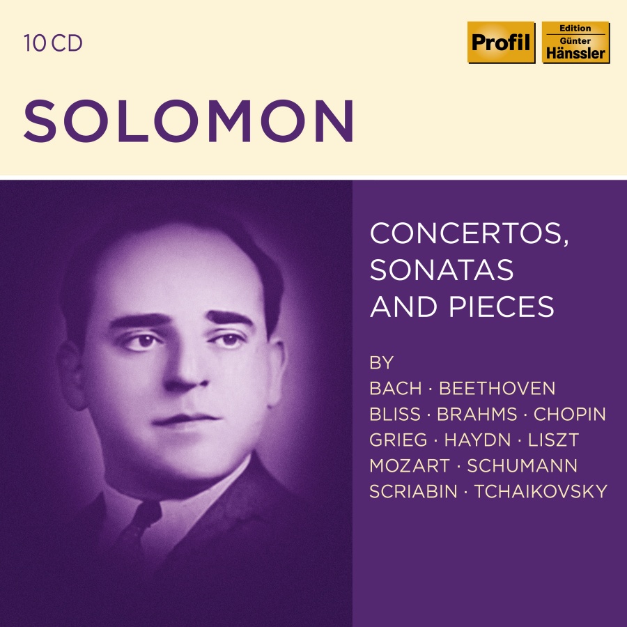 Solomon - Concertos, Sonatas and Pieces
