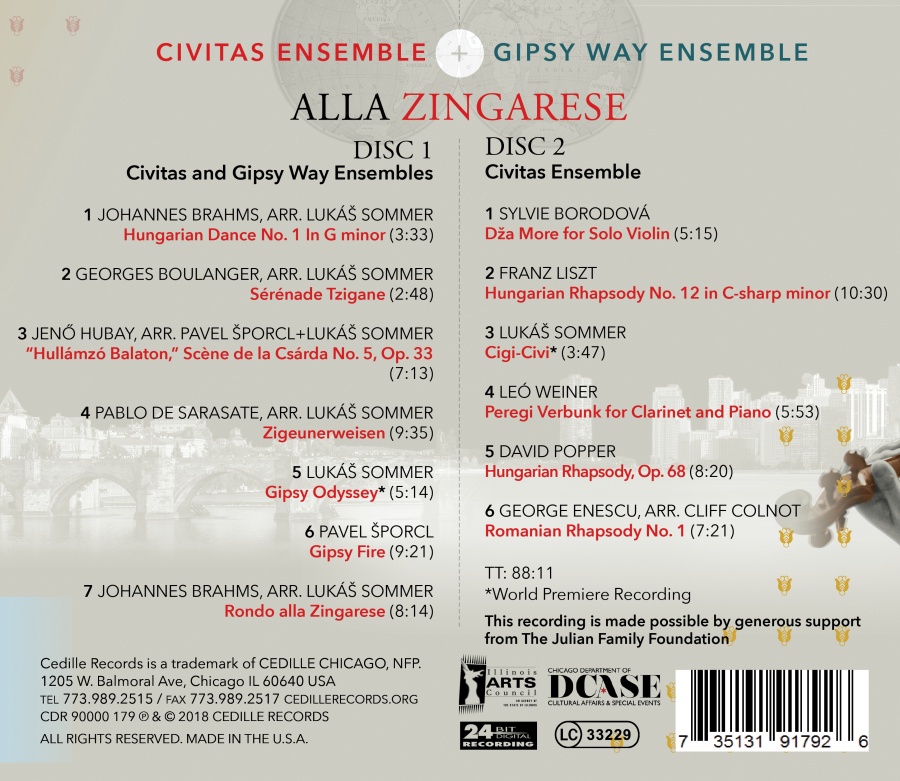 Civitas Ensemble & Gipsy Way Ensemble - Alla Zingarese - slide-1