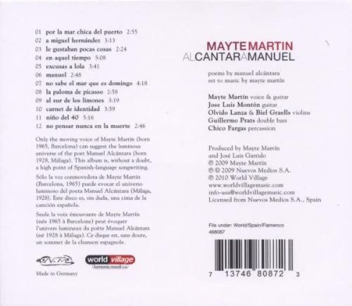Mayte Martin: Al Cantar a Manuel - slide-1