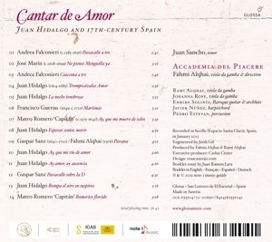 Cantar de Amor, Juan Hidalgo and 17th century Spain - slide-1