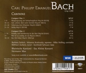 C.P.E. Bach: Cantatas - slide-1