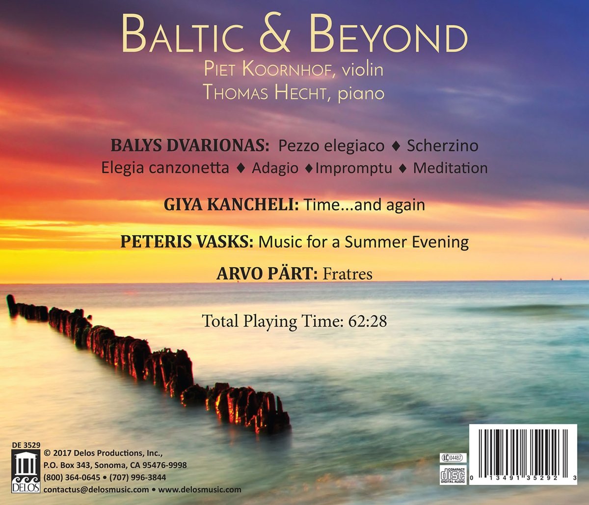 Baltic & Beyond -  Dvarionas/Kancheli; Pärt/Vasks - slide-1