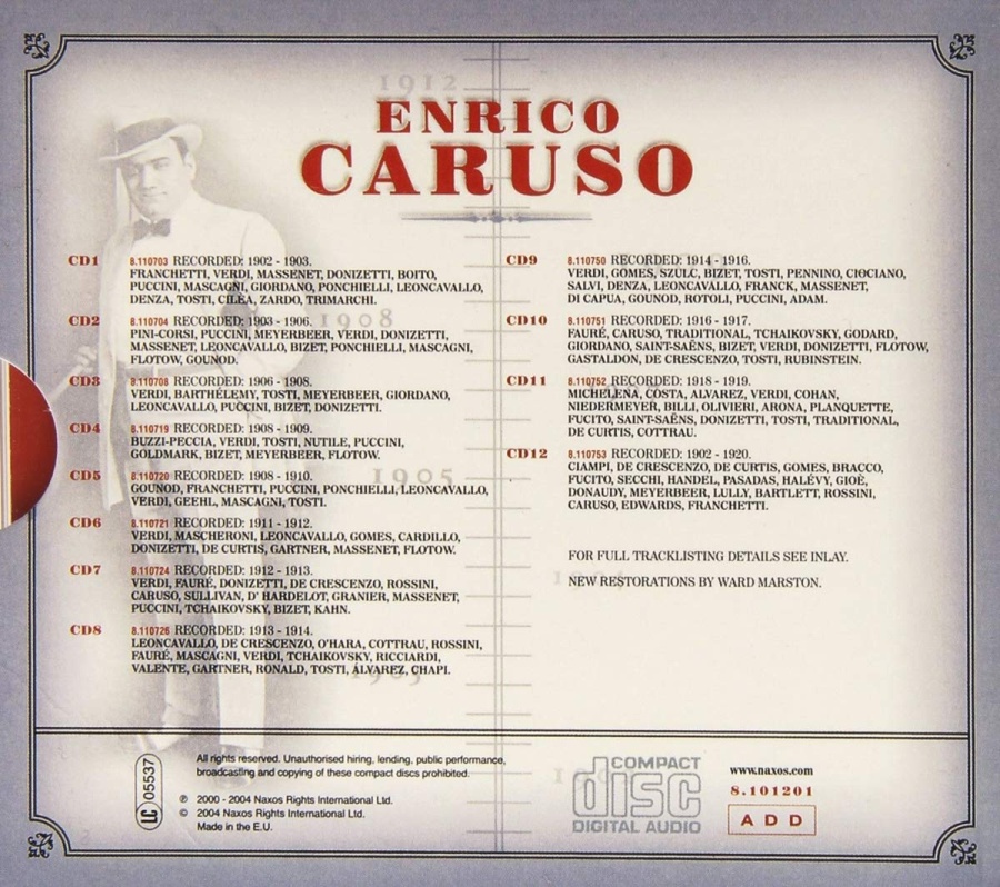 CARUSO: The Complete Recording - slide-1
