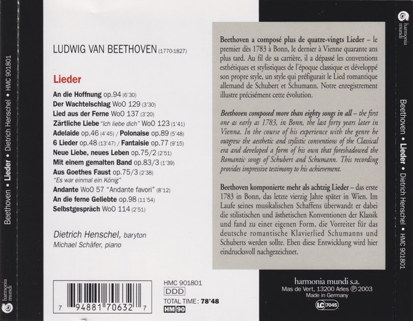 Beethoven: Lieder - slide-1