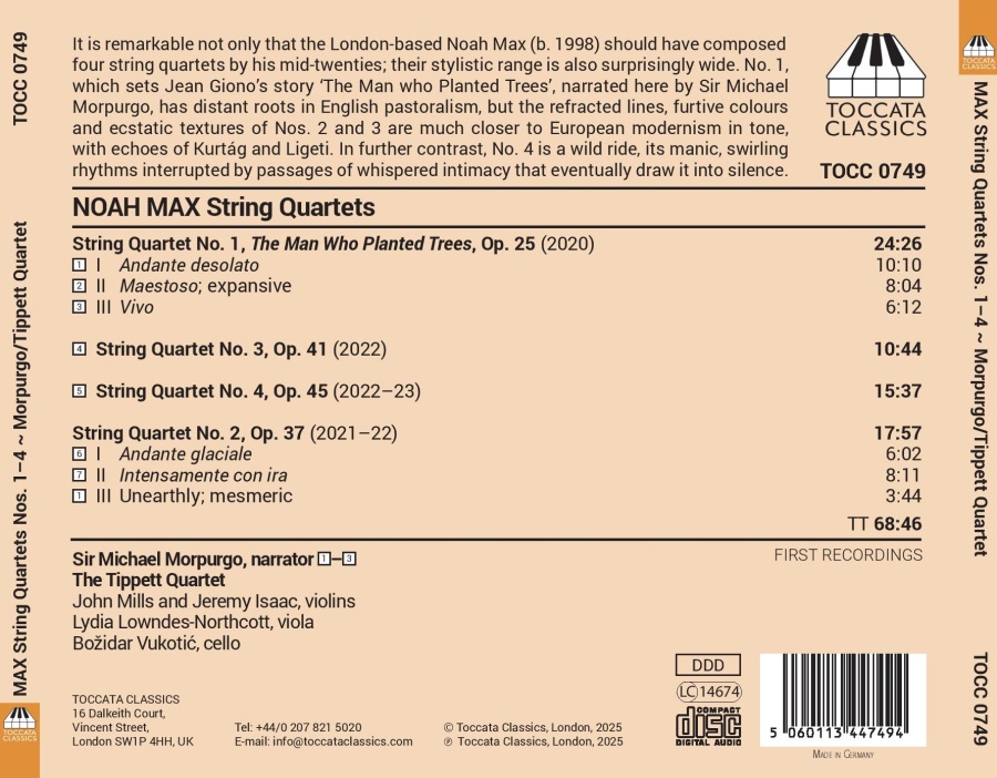 Max: String Quartets - slide-1