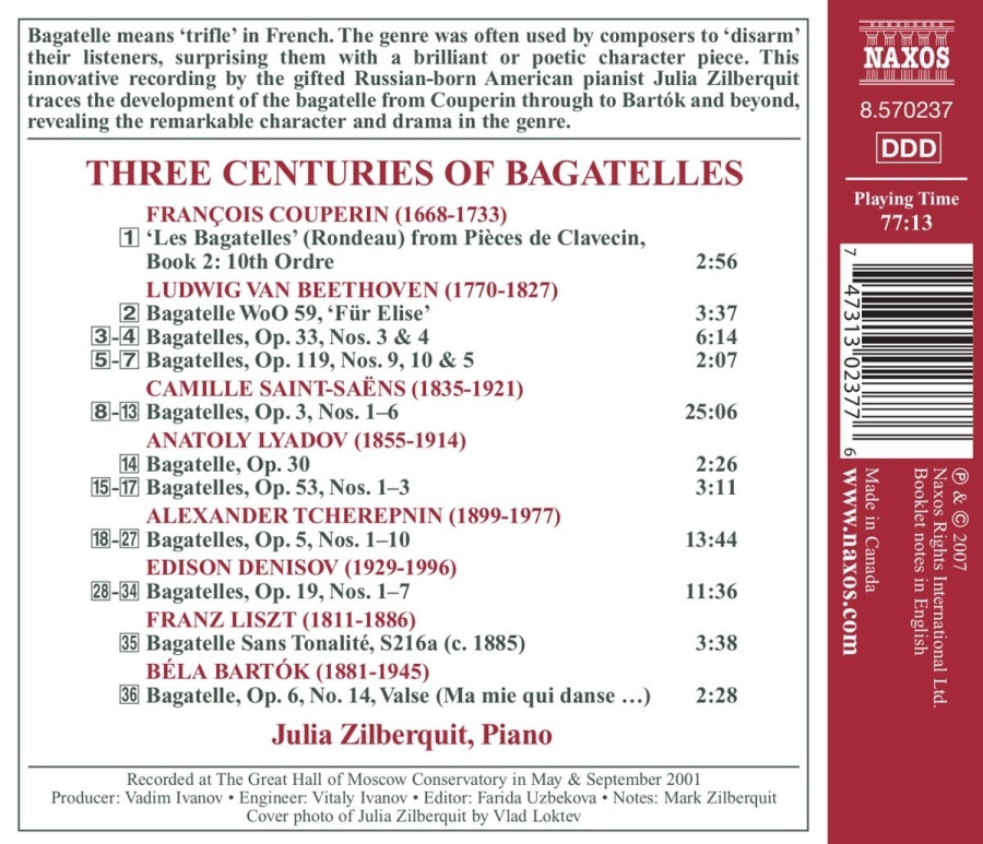 Three Centuries of Bagatelles - slide-1