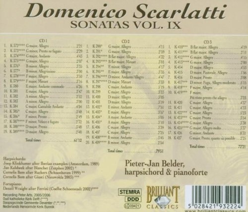 D. Scarlatti: Complete Sonatas Vol. IX - slide-1