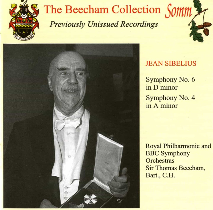 Sibelius: Symphonies Nos. 6 & 4