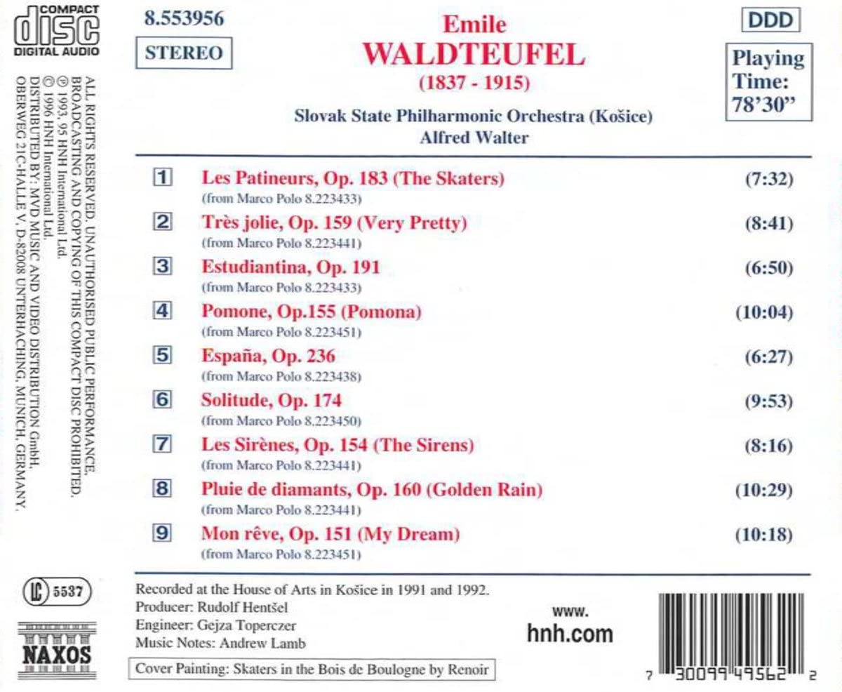 WALDTEUFEL: Famous Waltzes - slide-1