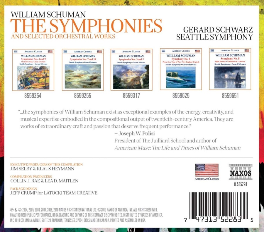 Schuman W.: The Symphonies - slide-1
