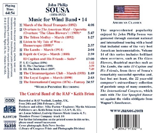 Sousa: Music for Wind Band Vol. 14 - slide-1