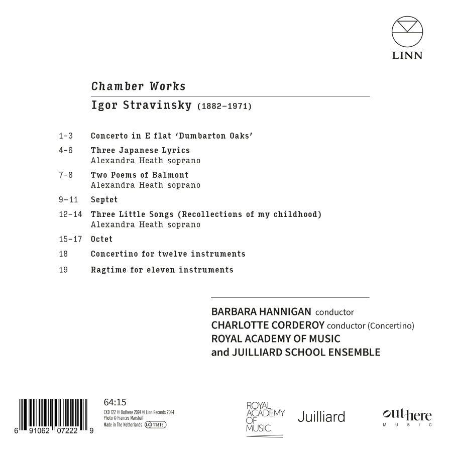 Stravinsky: Chamber Works - slide-1