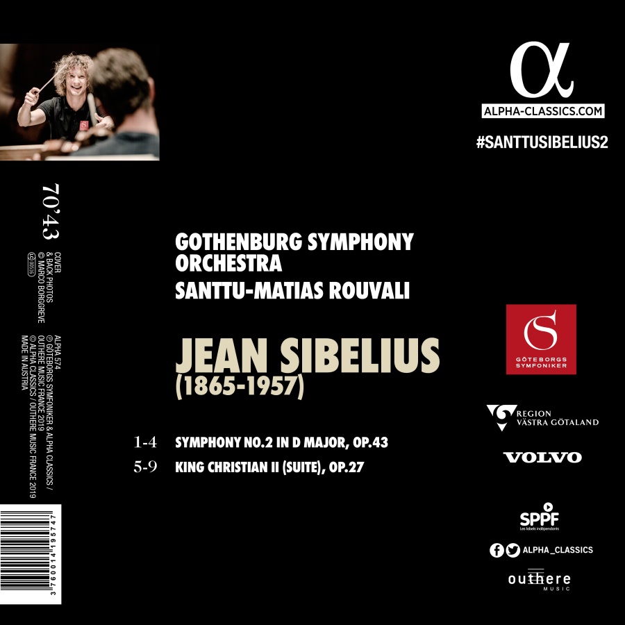 Sibelius: Symphony No. 2; King Christian II - slide-1