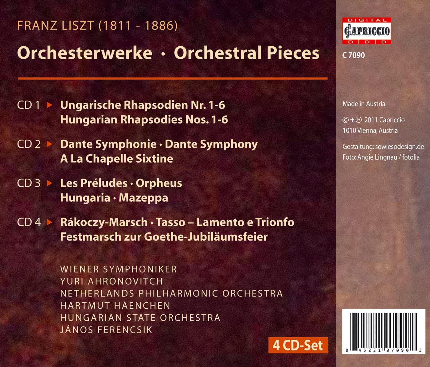 Liszt: Orchestral pieces - slide-1
