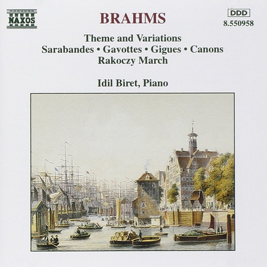 BRAHMS: Theme and Variations; Sarabandes, Gavottes