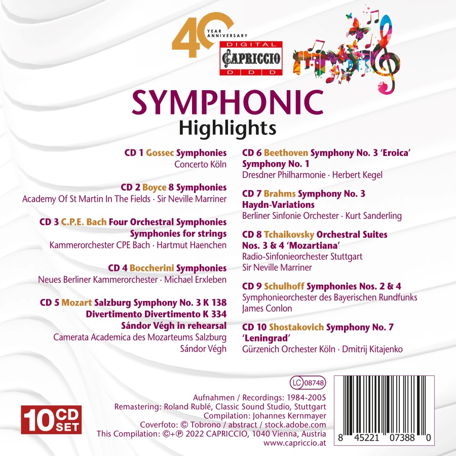 Capriccio 40 Year Anniversary - Symphonic Highlights - slide-1