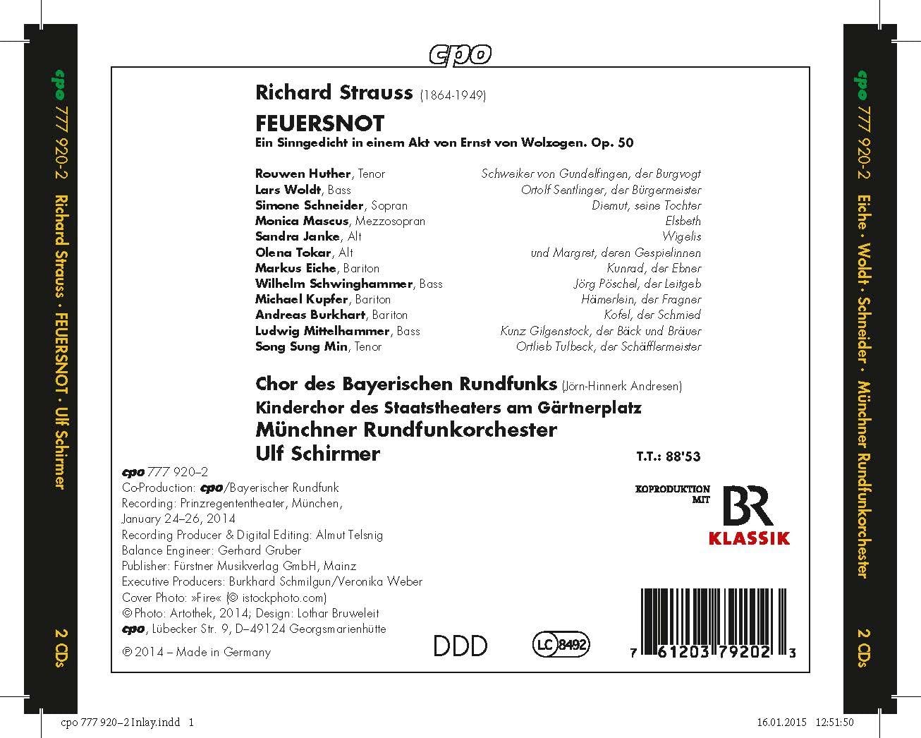Strauss: Feuersnot - slide-1