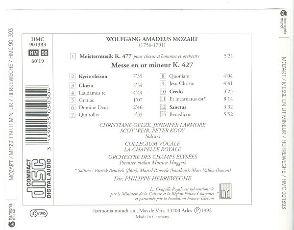 Mozart Wolfgang Amadeus - Messe en ut mineur  KV 427 - slide-1