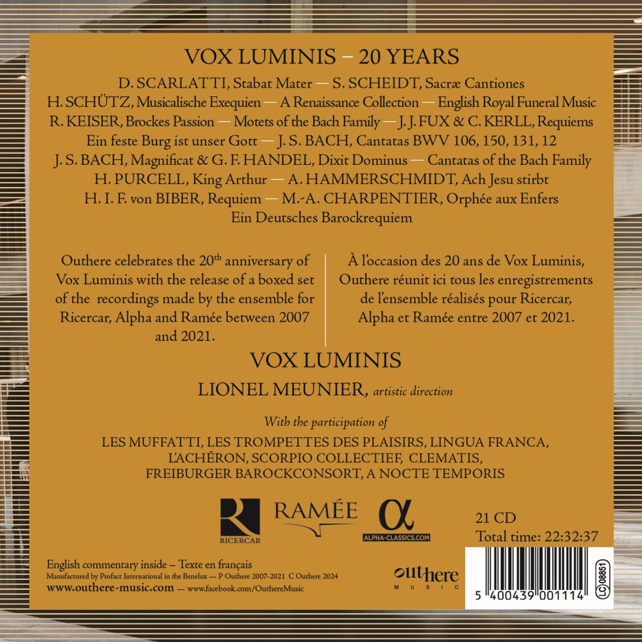 Vox Luminis 20 Years - slide-1