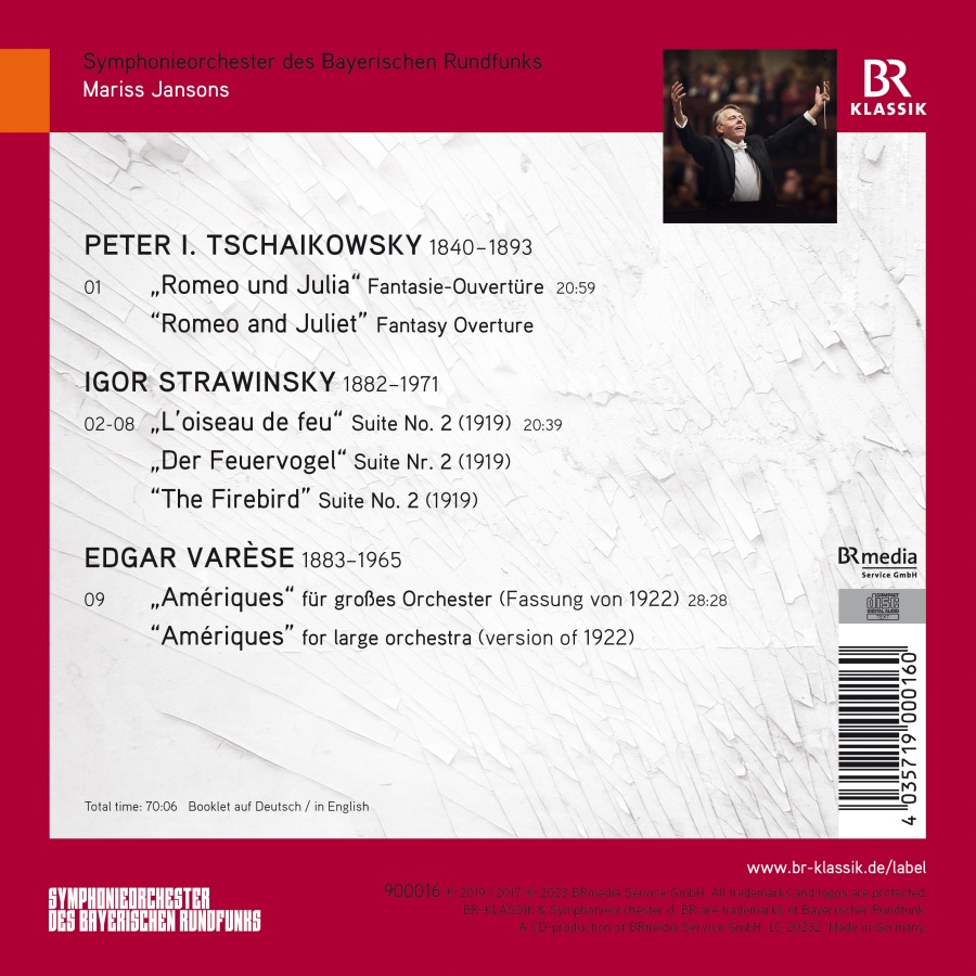Tchaikovsky: Romeo & Juliet; Stravinsky: The Firebird - slide-1