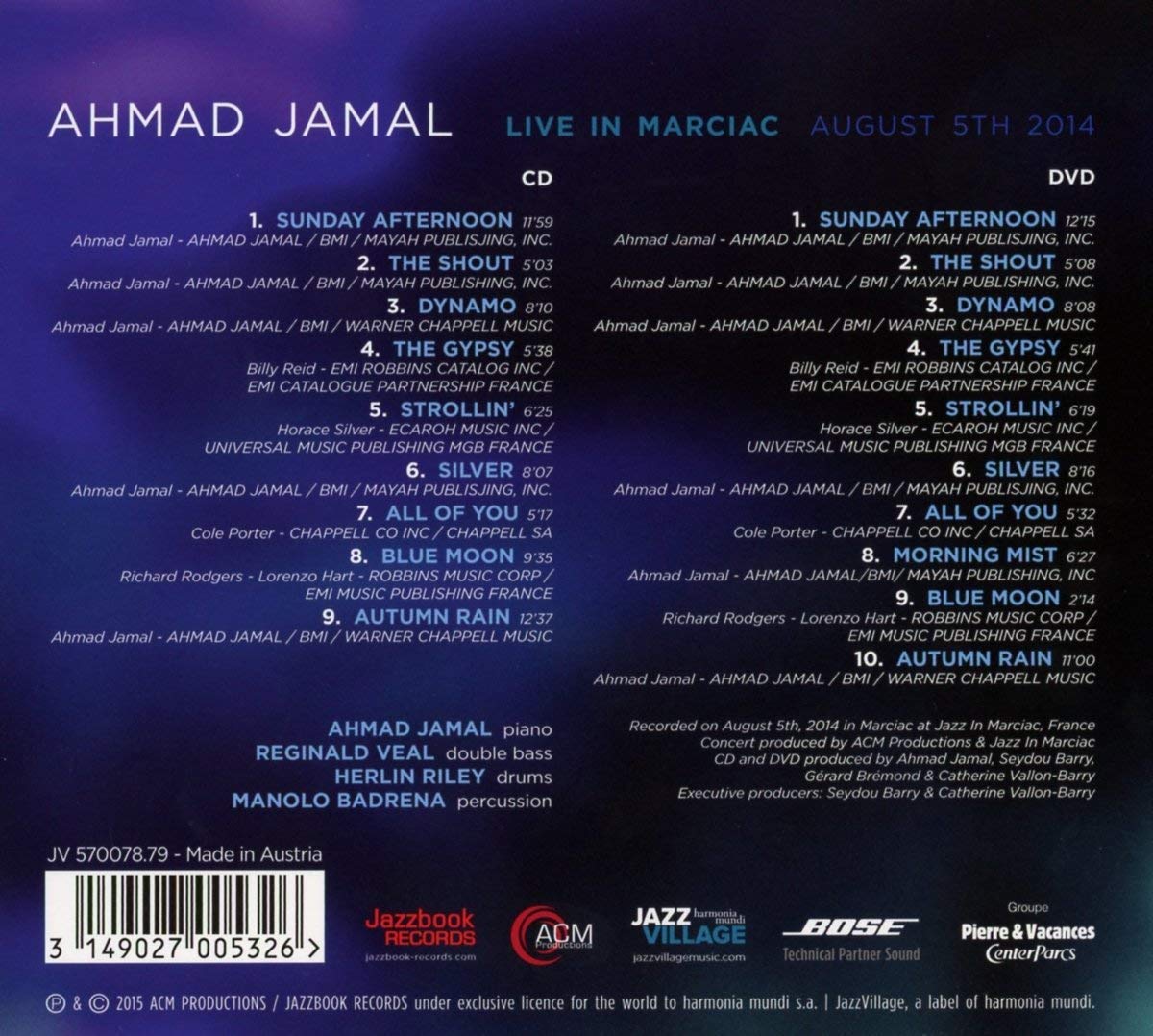 Jamal, Ahmad: Live in Marciac 2014 - slide-1