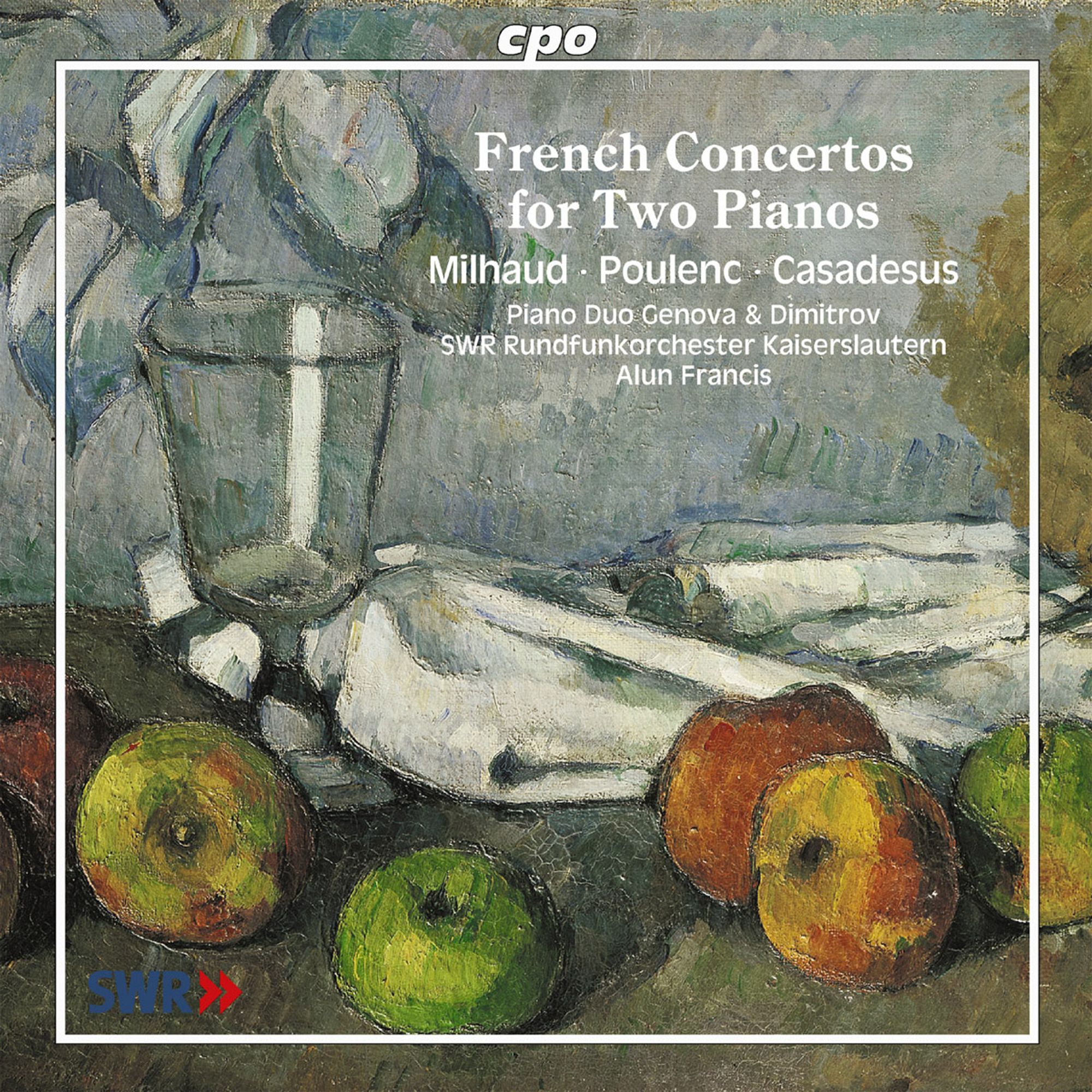 Milhaud / Poulenc / Casadesus: French Concertos For Two Pianos