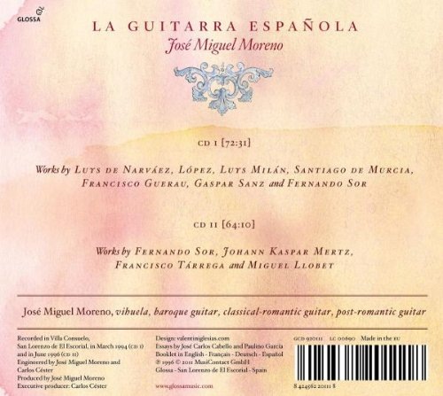 La Guitarra Espanola (1536-1918) - Narváez, López, Milán, De Murcia, Sor - slide-1