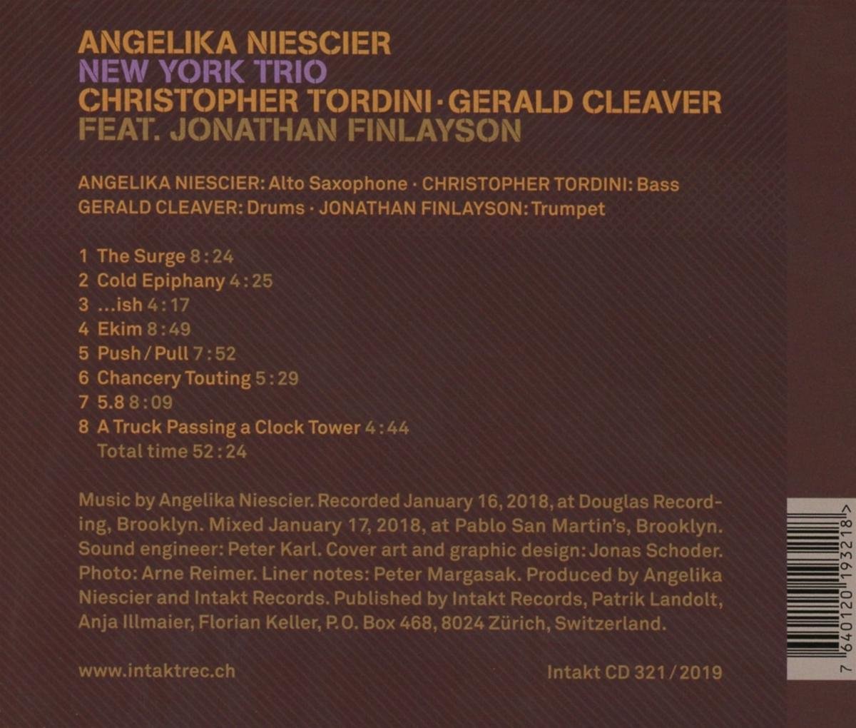 Niescier/Tordini / Cleaver/ Finlayson: New York Trio - slide-1