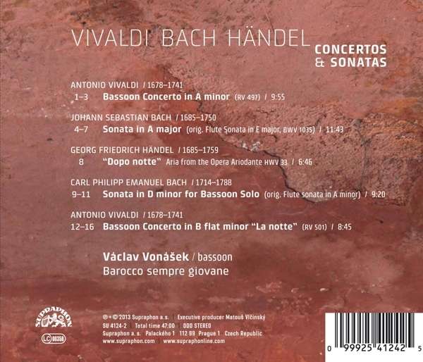 Vivaldi/Bach/Handel: Concertos and Sonatas - slide-1
