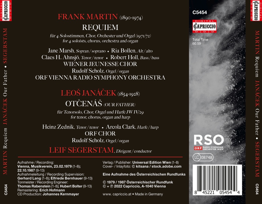 Martin: Requiem; Janáček: Otčenáš - slide-1