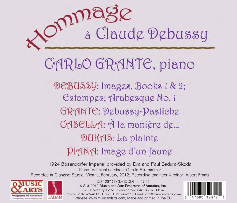 Hommage à Debussy - slide-1