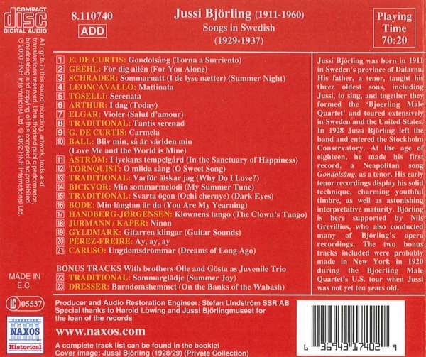 Jussi Björling - Collection Vol.2 - slide-1