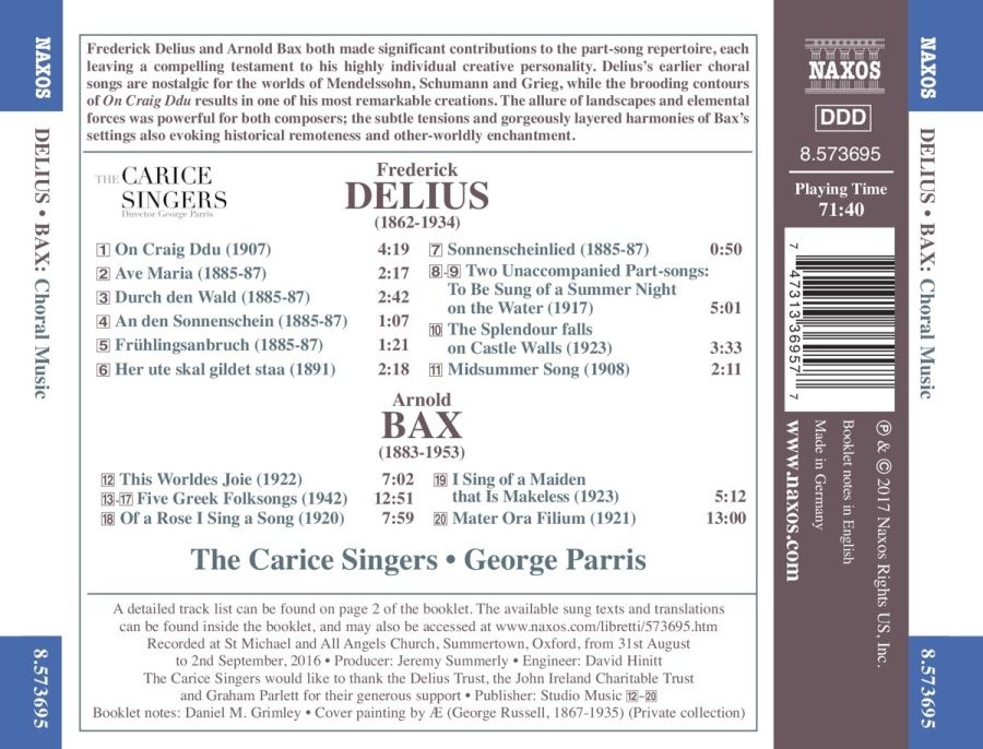 Delius & Bax: Choral Music - slide-1