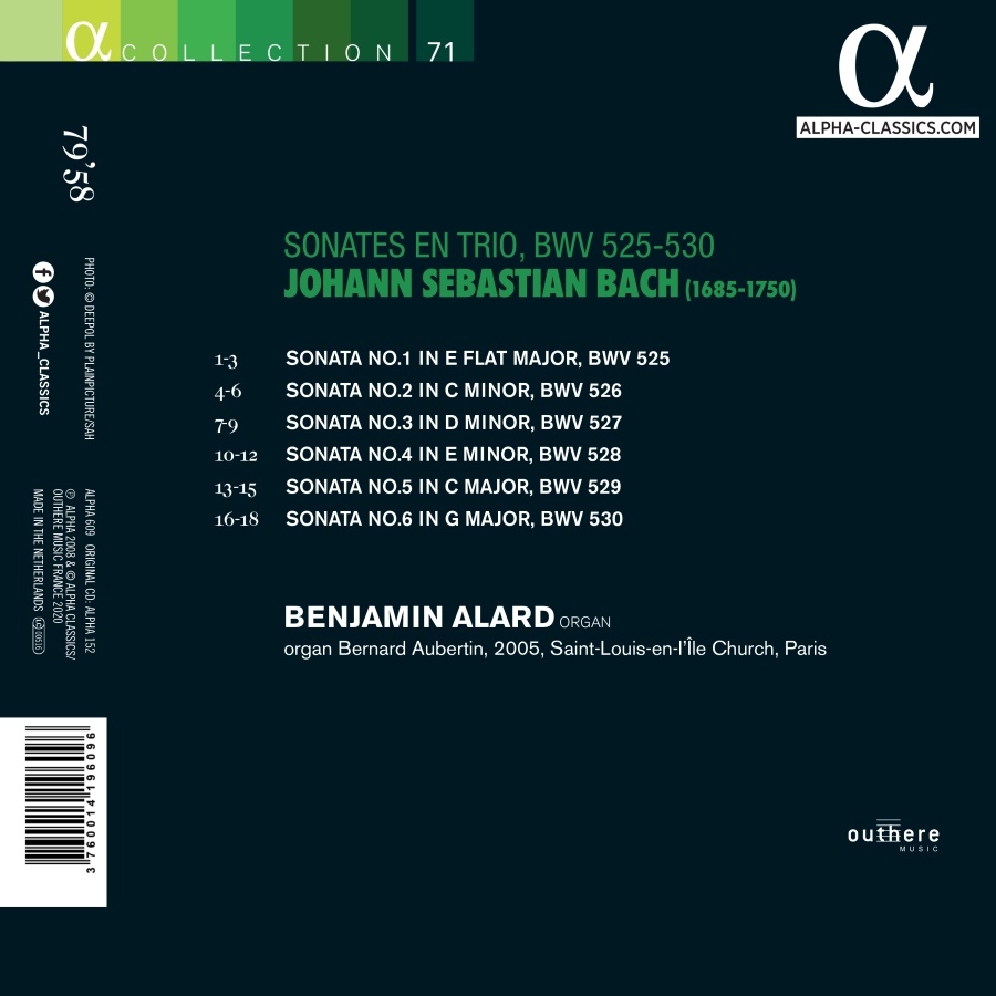Bach: Sonates en trio, BWV 525-530 - slide-1
