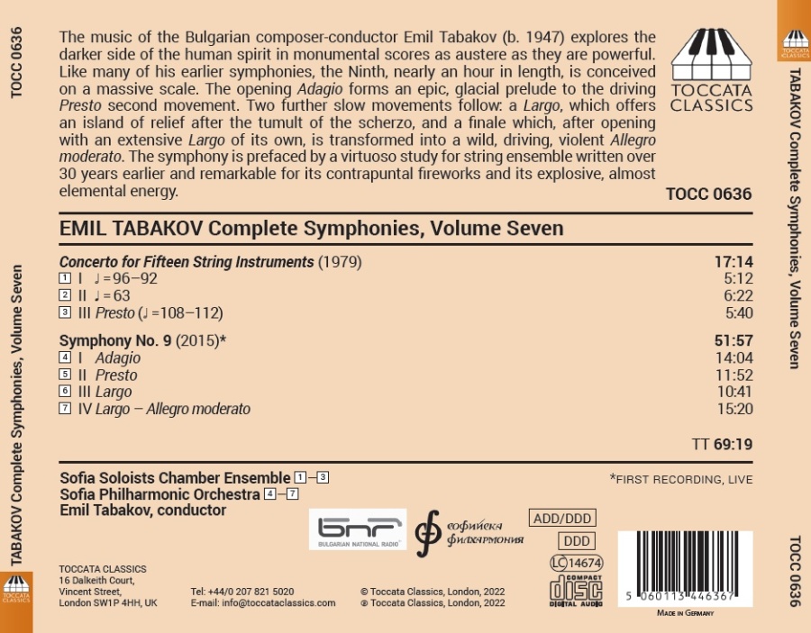Tabakov: Complete Symphonies Vol. 7 - slide-1