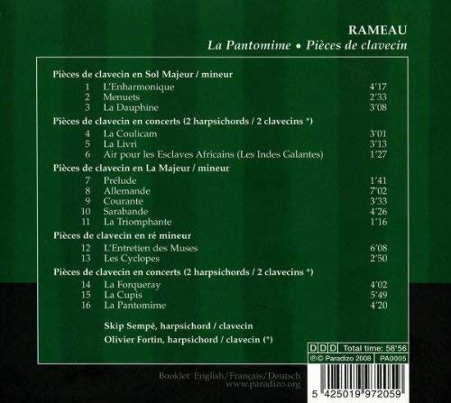 Rameau: La Pantomime - Pieces de clavecin - slide-1