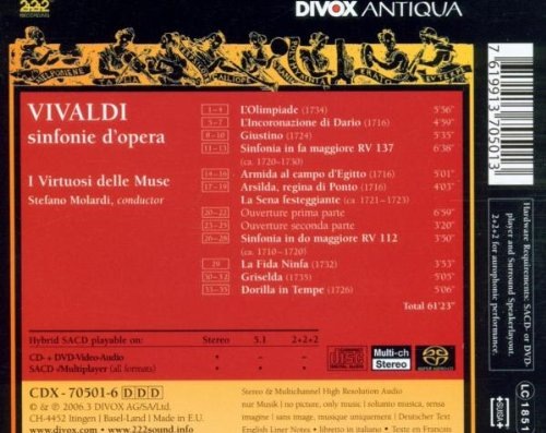Vivaldi: Sinfonie d\'opera - slide-1