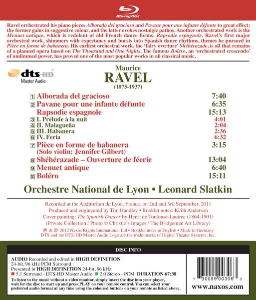 RAVEL: Orchestral Works 1 - slide-1