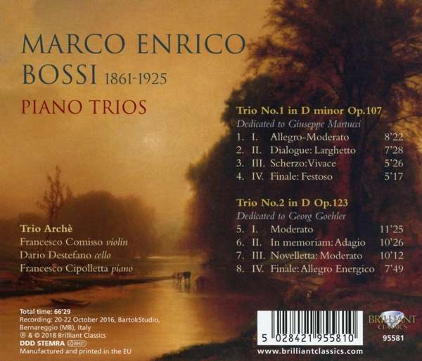 Bossi: Piano Trios - slide-1