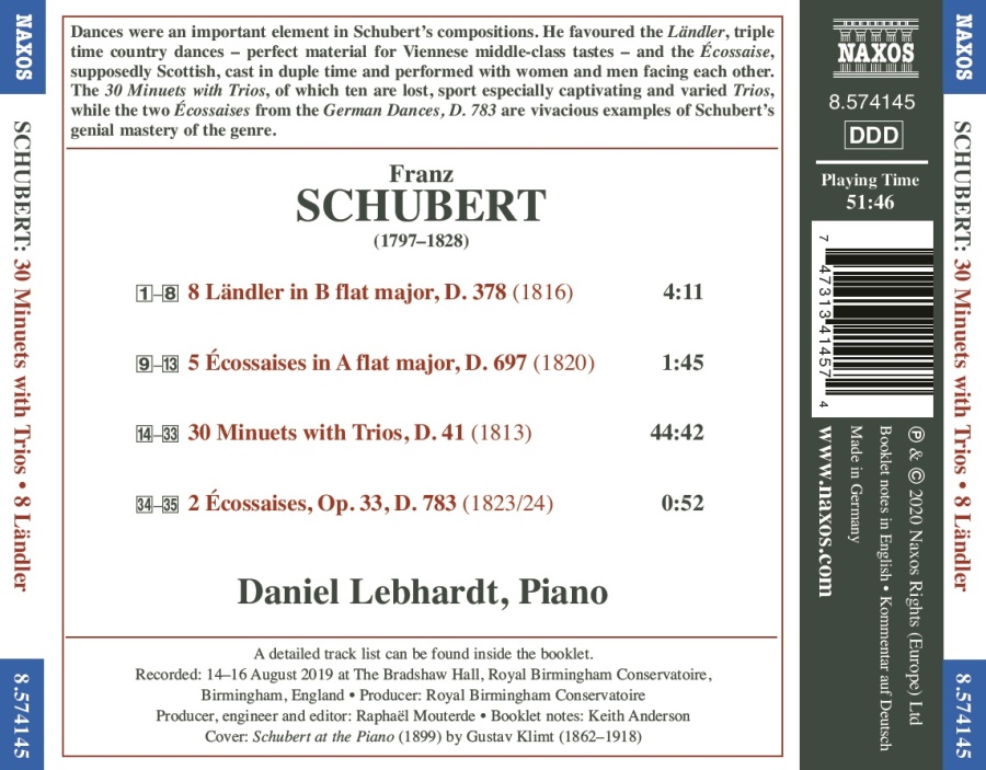Schubert: 30 Minuets with Trios - slide-1