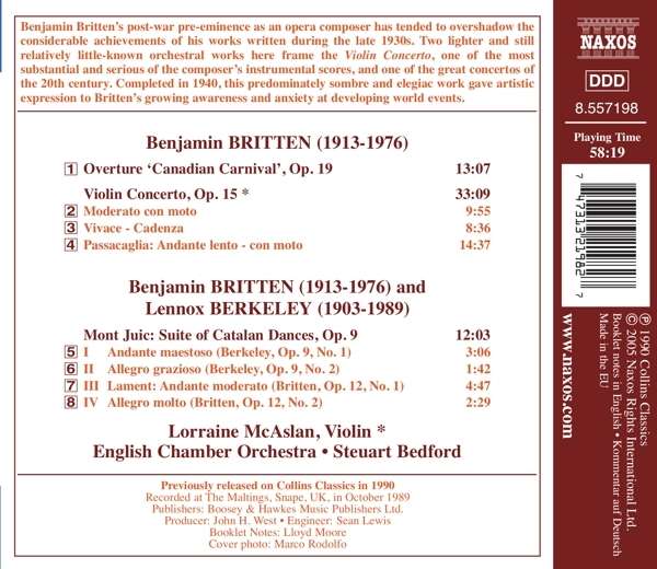 BRITTEN: Violin concerto - slide-1