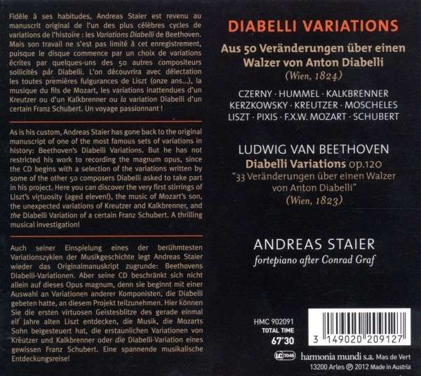 Beethoven: Diabelli Variations + Czerny, Hummel, Kalkbrenner, ... - slide-1