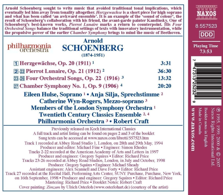 Schoenberg: Pierrot Lunaire - slide-1