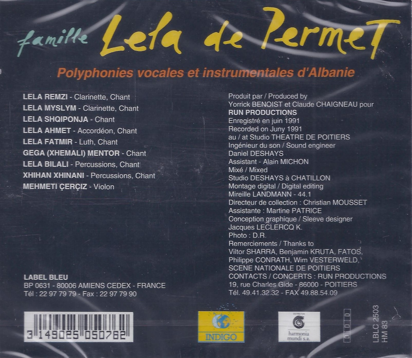 Polyphonies vocales et instrumentales d'Albanie - slide-1